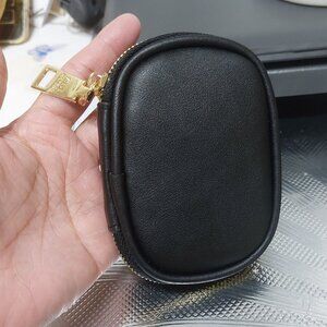 STEVE MADDEN Small Palm Size Mini Faux Leather Waterproof Pouch Coin Purse Charm